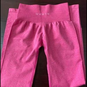 NVGTN pink NV seamless leggings
